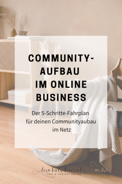 Communityaufbau im Online Business