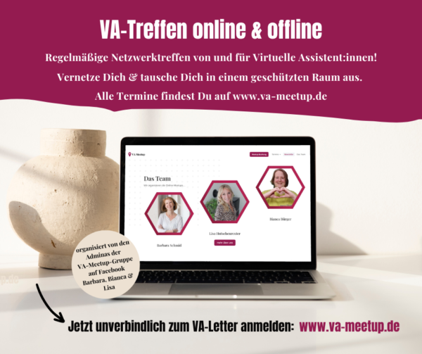 VA Meetup Onlinetreffen