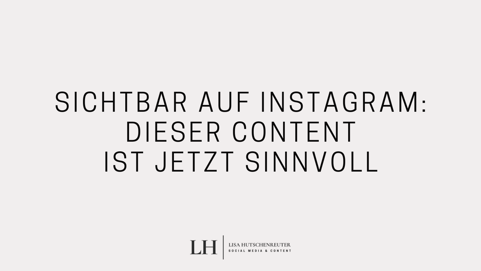 Read more about the article Inhalte auf Instagram: Tipps für dein Content-Konzept